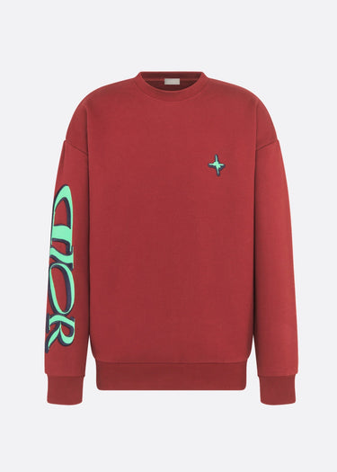 DIOR AND LEWIS HAMILTON Sweatshirt Red