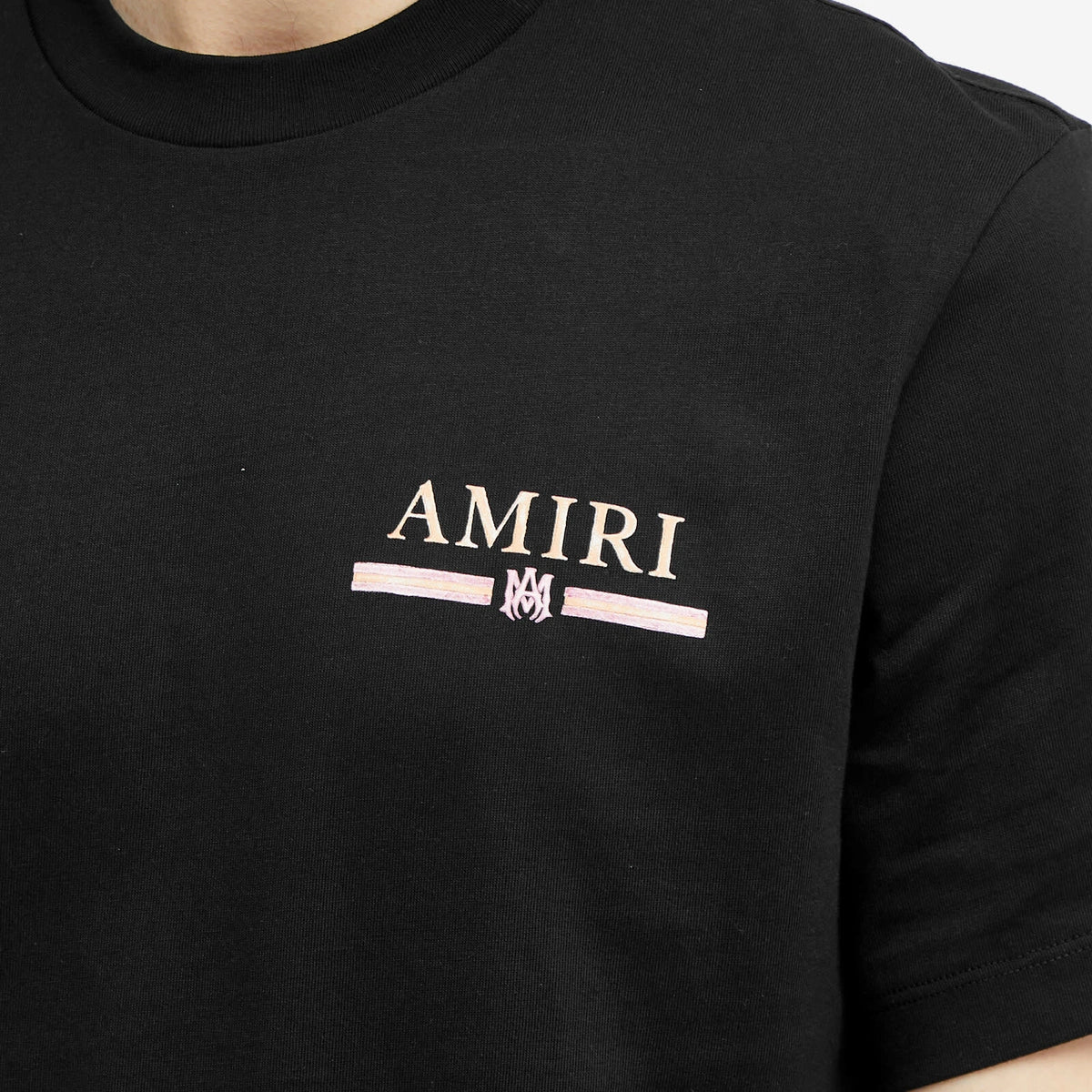 AMIRI Watercolour Bar T-Shirt in Black