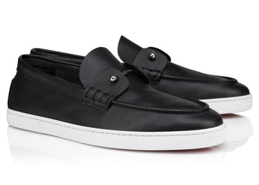 Christian Louboutin Chambeliboat Leather Loafers "Black"