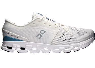 On Cloud X 4 "Ivory / Steel"