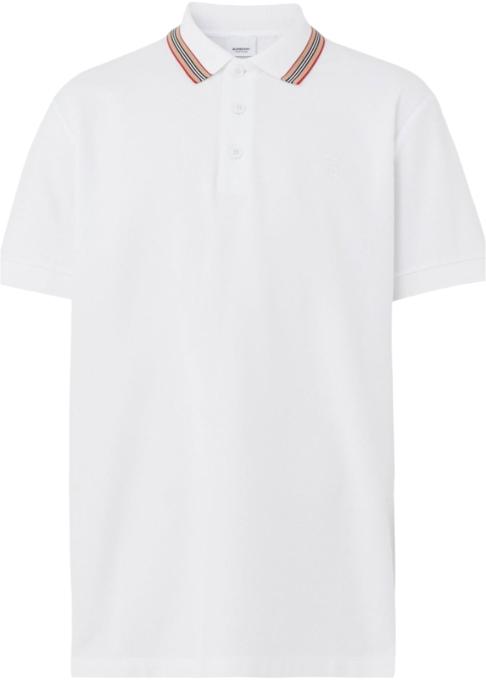 Burberry Icon striped polo shirt White