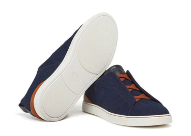 Zegna Triple Stitch Denim "Navy Blue"