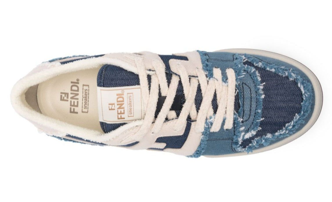 Fendi Match Denim Sneakers