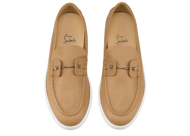 Christian Louboutin Chambeliboat Leather Loafers "Lionne"