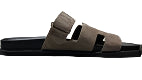 Hermès Pre-Loved Chypre sandals