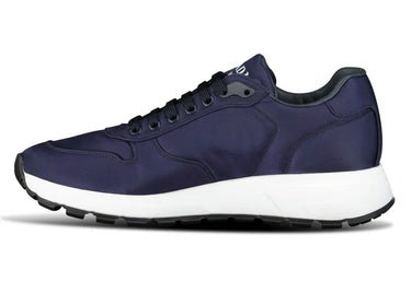 Prada Prax 01 Re-Nylon Leather Sneakers "Navy"