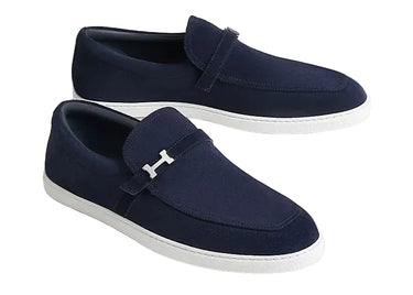 Hermes Like Loafer "Navy Blue"