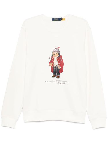 Polo Ralph Lauren Polo Bear print sweatshirt White