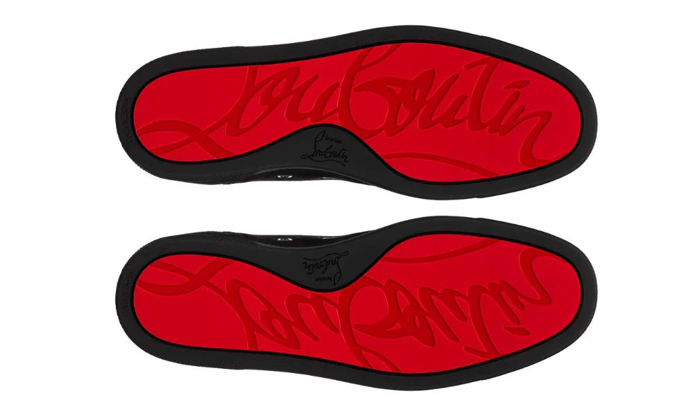 Christian Louboutin Louis Junior Flat 'Black Suede'