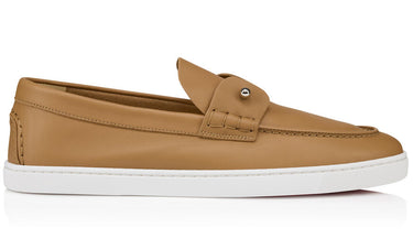 Christian Louboutin Chambeliboat Leather Loafers "Lionne"