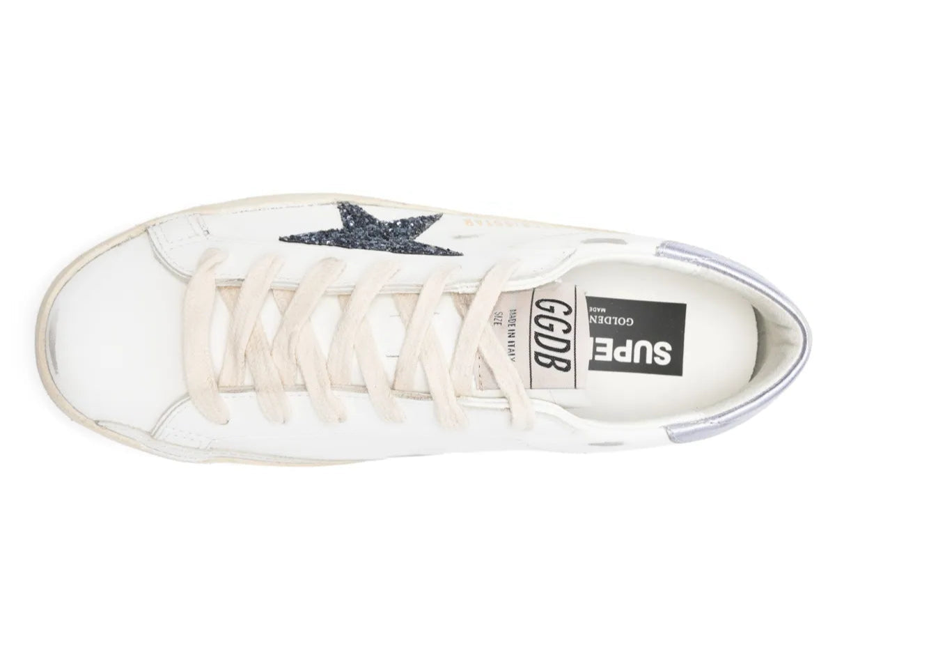 Golden Goose Superstar "White/Silver"