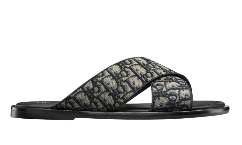 靴 Dior oblique alias sandals size43 Dior Alias Sandal 'Dior Oblique - Beige Black' – EBITAF