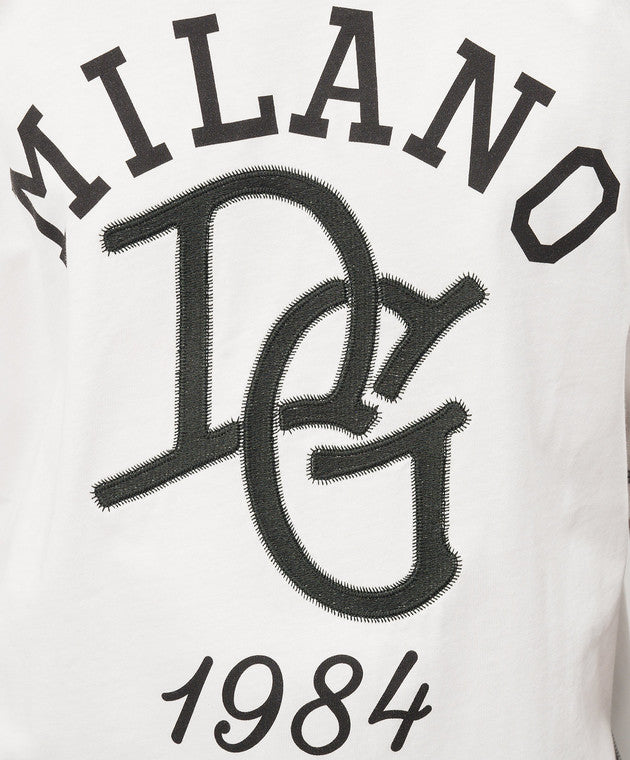 DOLCE & GABBANA T-shirt with DG logo embroidery