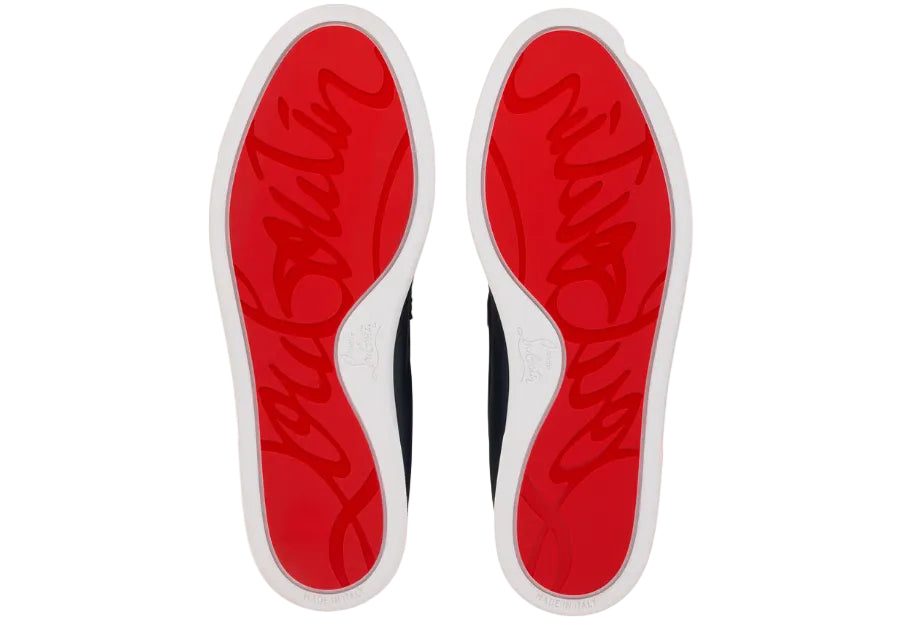 Christian Louboutin Chambeliboat Leather Loafers "Marine"