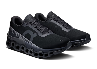 On Cloudmonster 2 "Black