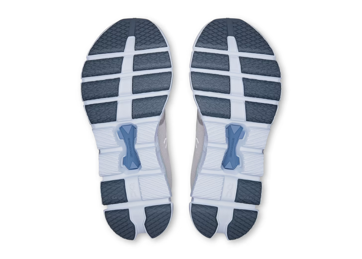 On Cloud X 4 "Silver / Chambray"
