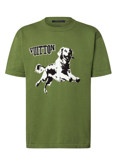 Louis Vuitton Short-Sleeved Cotton Crewneck