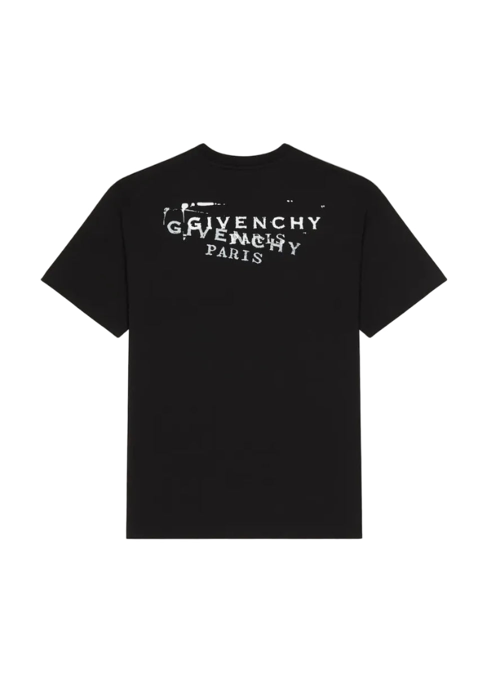 Givenchy Logo-Print Cotton T-shirt "Black"