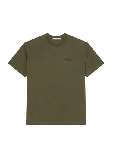 Givenchy Logo-Print Cotton T-shirt "Khaki"