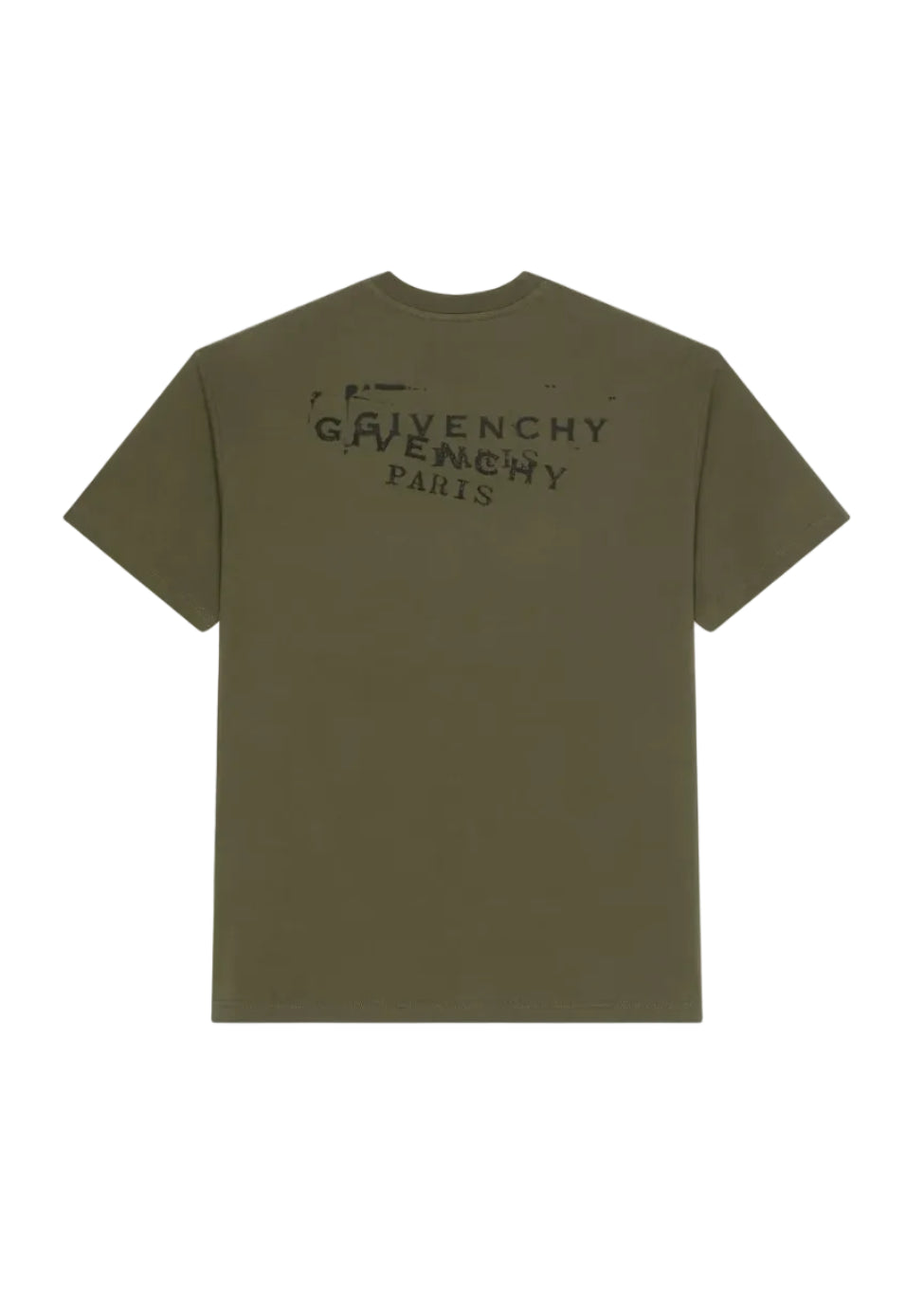Givenchy Logo-Print Cotton T-shirt "Khaki"