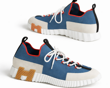 Hermes Lift Slip-on "Multicolore Bleu Turquin"