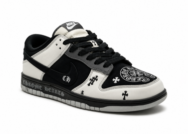 Nike Dunk Low x Record Heart "Black / White"