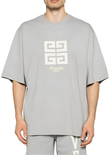 Givenchy 4G cotton t-shirt - light gray melange