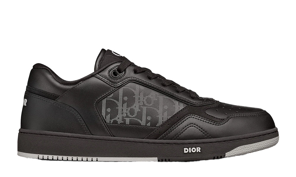 Dior B27 Low Black Dior Oblique Galaxy Leather Grey – EBITAF