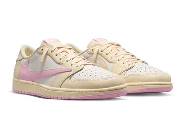 Air Jordan 1 Low x Travis Scott "Muslin and Shy Pink"