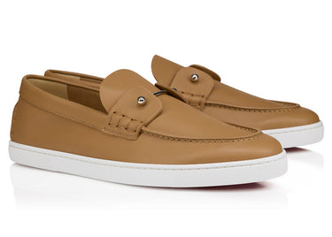 Christian Louboutin Chambeliboat Leather Loafers "Lionne"