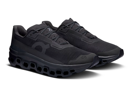 On Cloudmonster Void "Black"