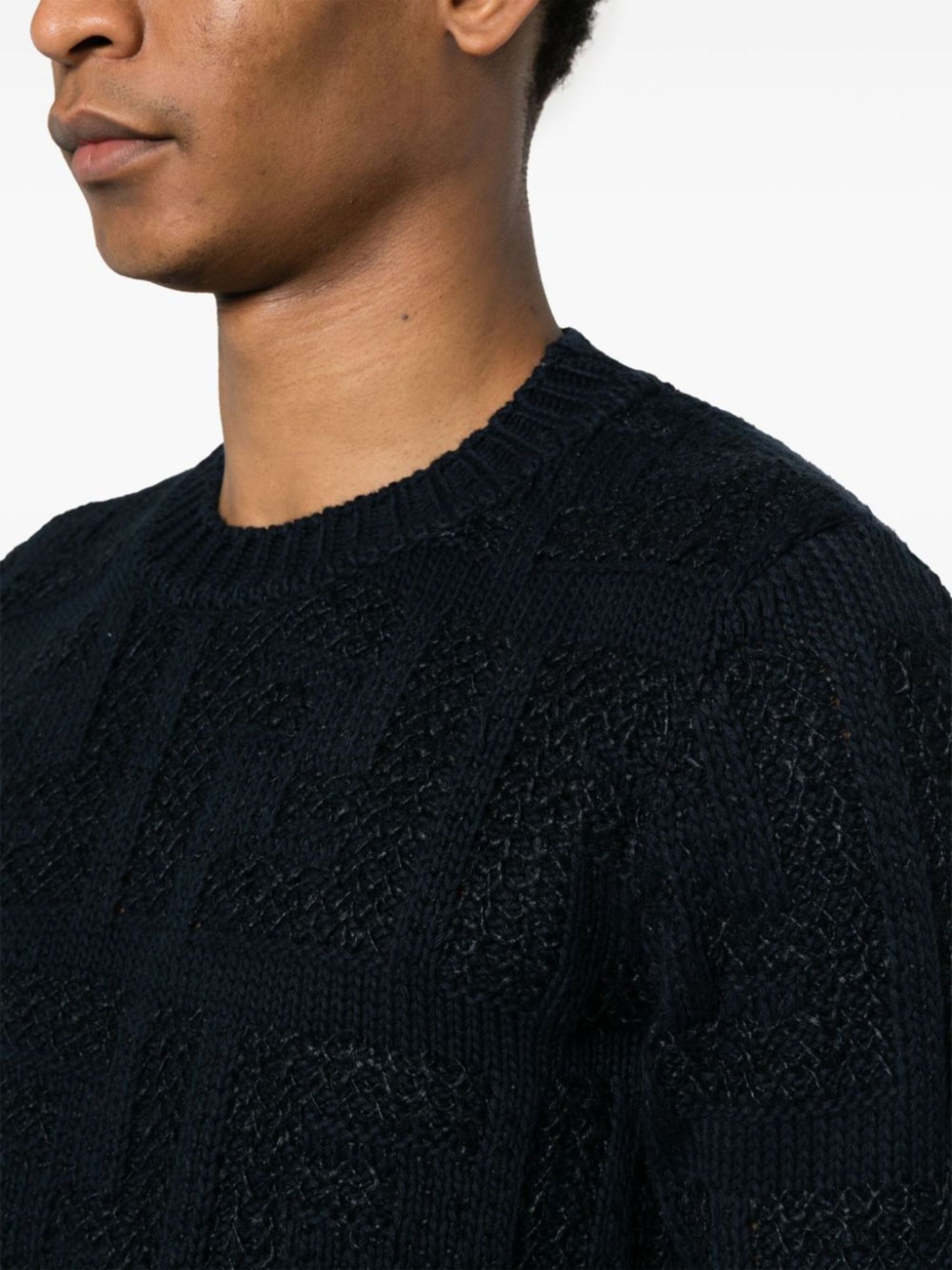 FENDI FF chunky-knit jumper