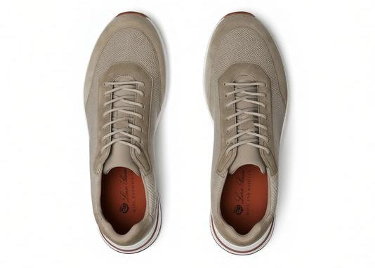 Loro Piana Week End Walk Sneaker Pecora Nera "Wheat Stitch"