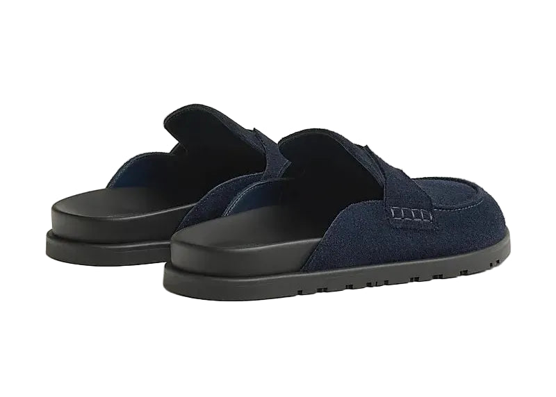 Hermes Go Mule "Ocean Blue"