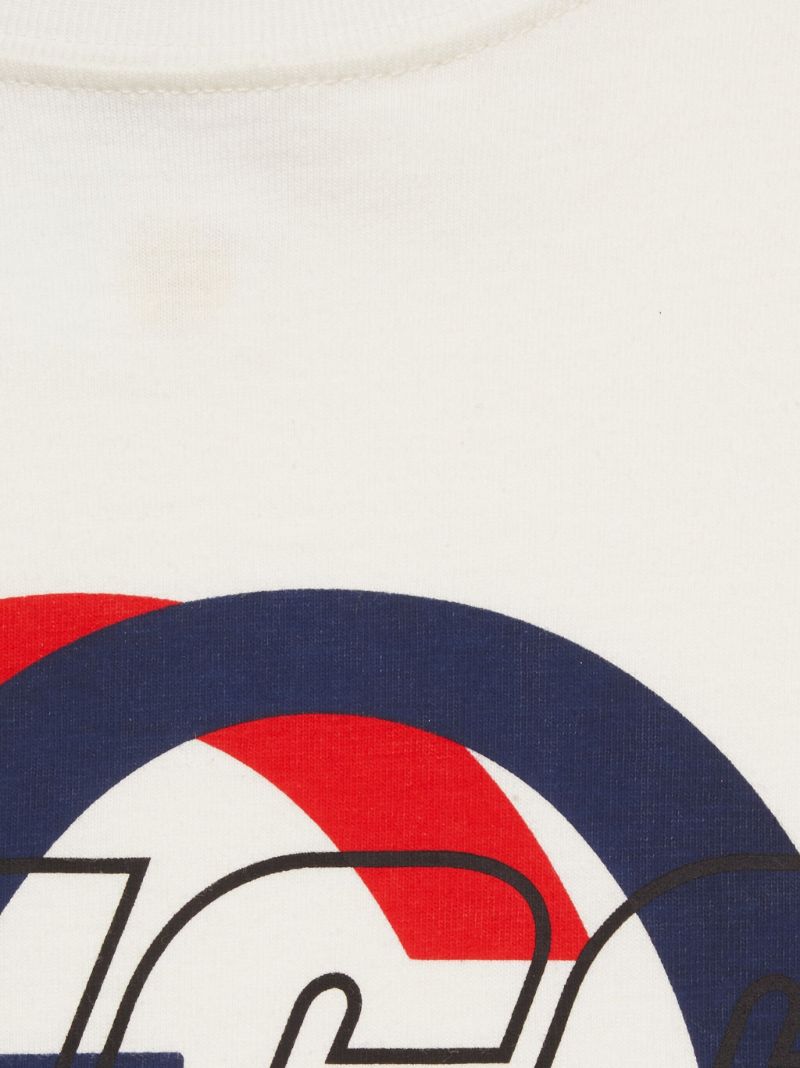 Gucci White Interlocking G Cotton T-Shirt