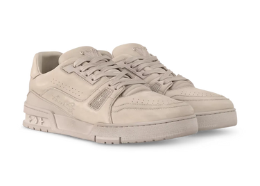 Louis Vuitton Trainer Distressed "Beige"