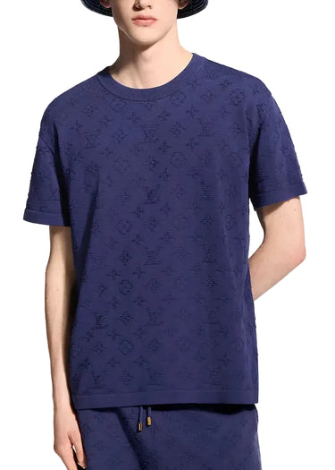 Louis Vuitton Monogram Short-Sleeved Crewneck