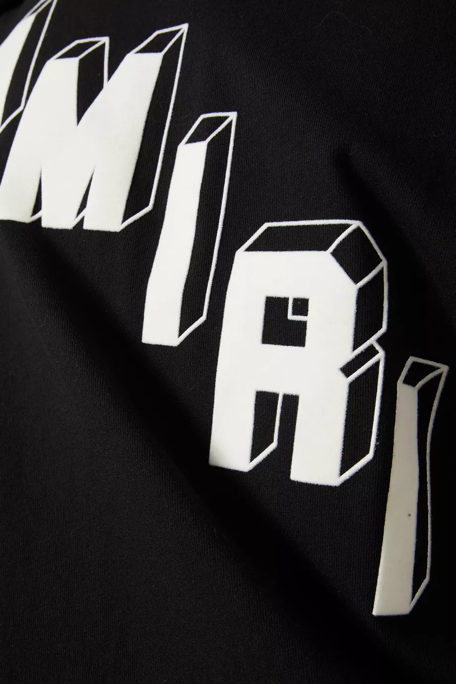 Amiri Flocked Hockey Skater T-shirt in Cotton Jersey
