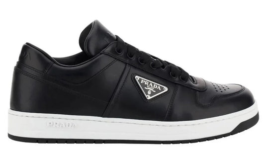 Prada Logo Plaque Low-Top Sneakers