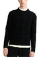 Dior Icons Cannage Sweater Black Cashmere Knit