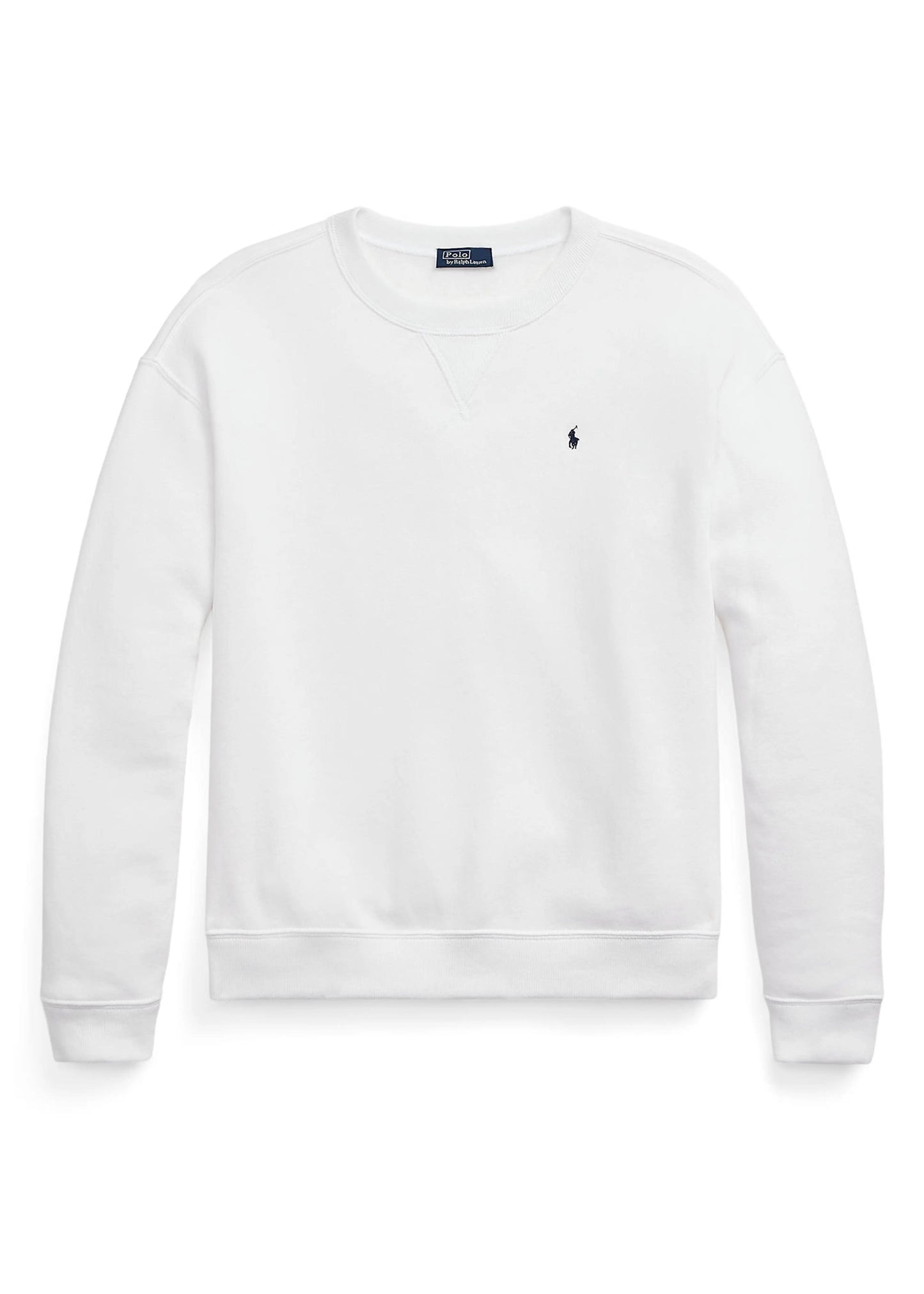 Polo Ralph Lauren Fleece Crewneck Pullover "White"