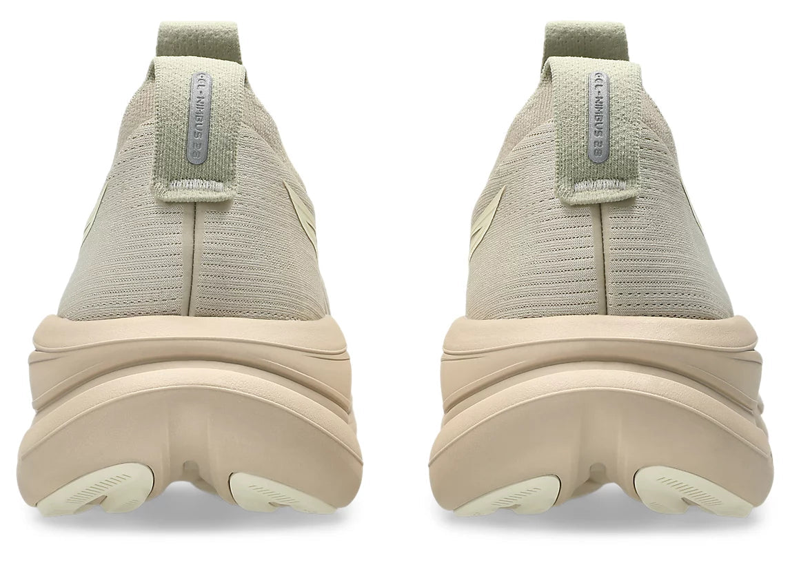 Asics Gel Nimbus 28 " Feather Grey / Cream"
