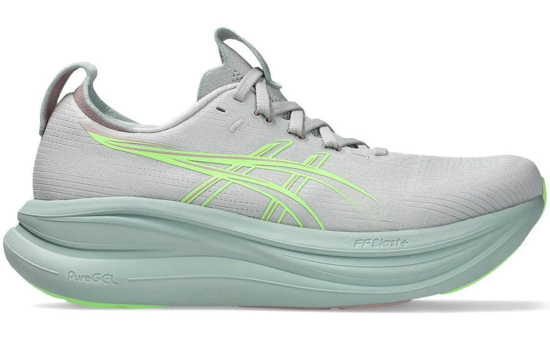 Asics Gel Nimbus 28 "Cloud Grey / Illuminate Green"