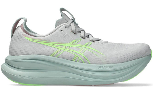 Asics Gel Nimbus 28 "Cloud Grey / Illuminate Green"