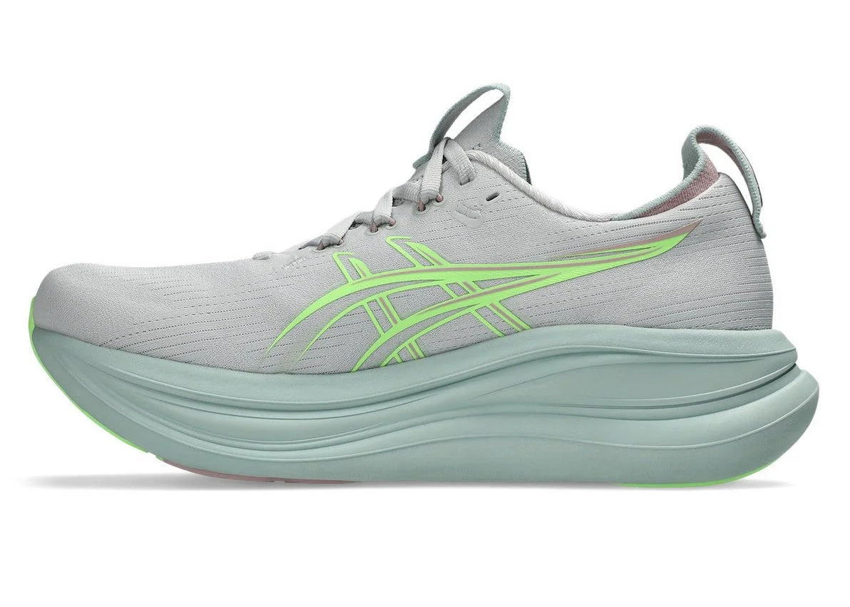 Asics Gel Nimbus 28 "Cloud Grey / Illuminate Green"