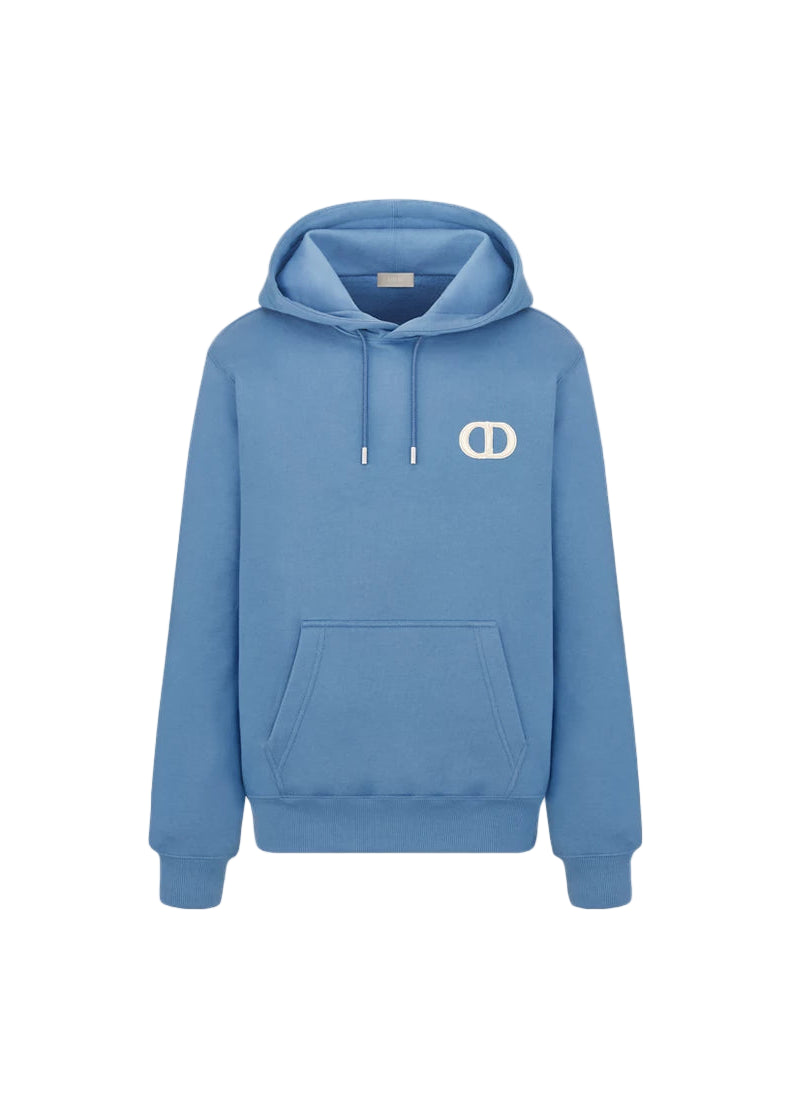 Dior CD Icon Hooded Sweatshirt 'Blue'