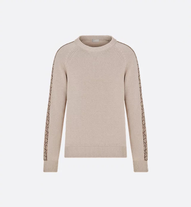 Sweater with Dior Oblique Inserts