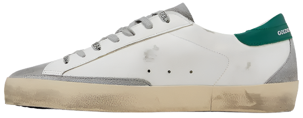 Golden Goose Superstar 'White Grey Green'