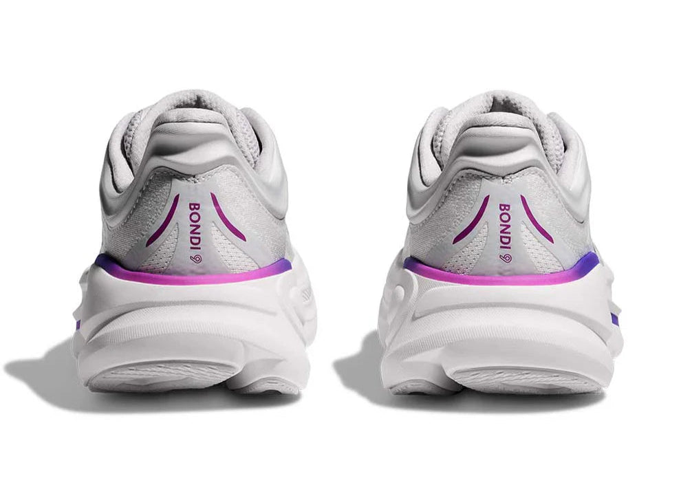 Hoka Bondi 9 "cosmic grey / white"