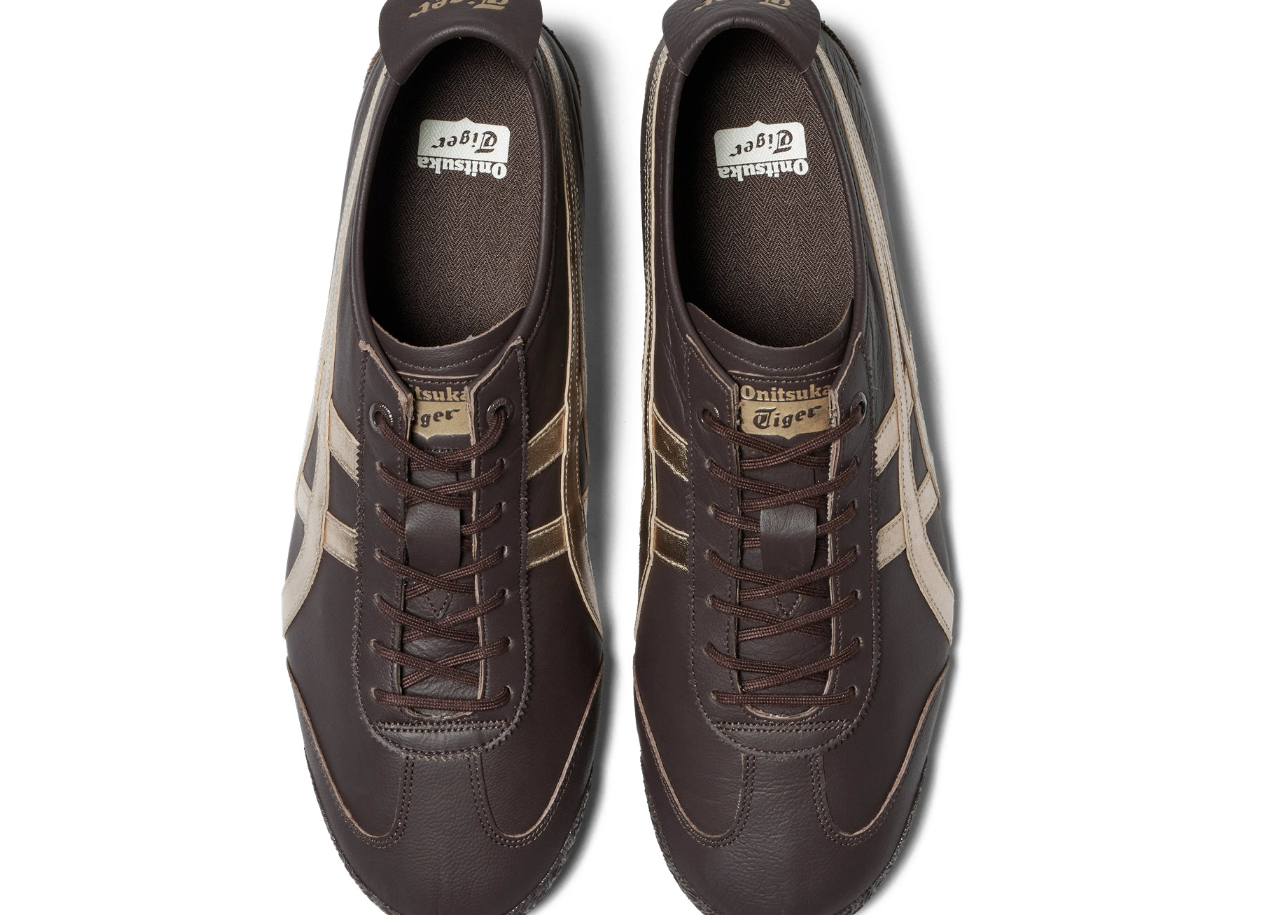 Asics Onitsuka Tiger Mexico 66 SD "Licorice Brown / Champagne"